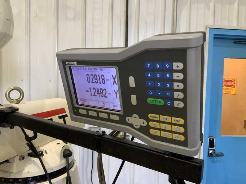 3 HP JET MODEL JTM-4VS VERTICAL RAM TYPE MILL: STOCK # 4152