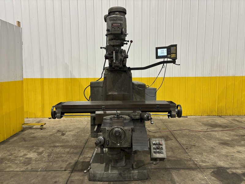 2 HP BRIDGEPORT SERIES II SPECIAL VERTICAL RAM TYPE KNEE MILL: STOCK #22466