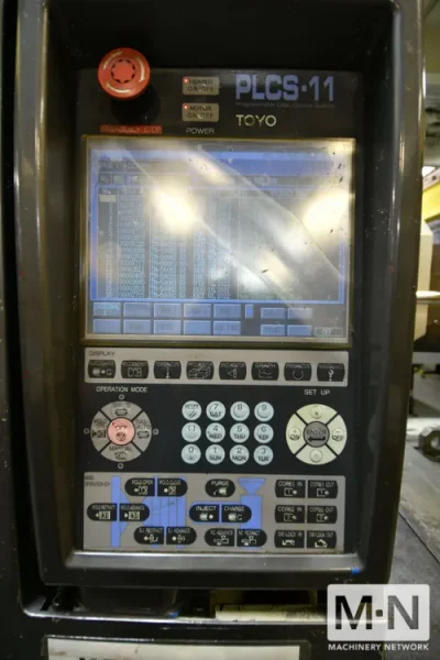 500 TON 80 OZ TOYO MODEL TM-500H2 INJECTION MOLDING MACHINE MFG 2006 (2) AVAILABLE