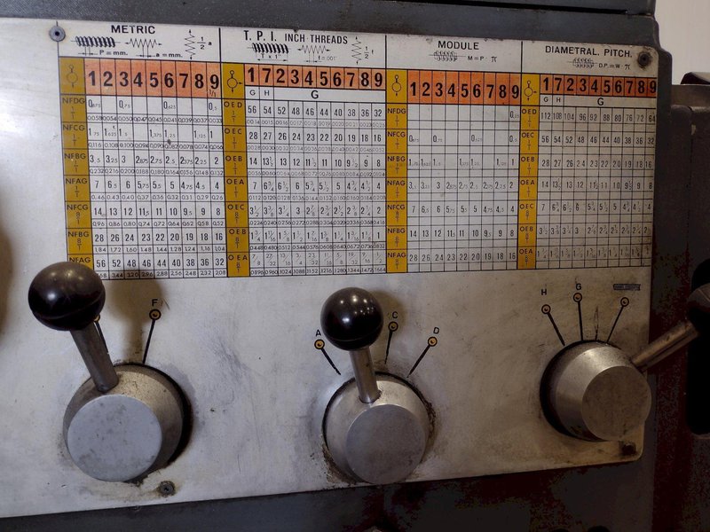 32" X 168" SUMMIT GAP BED ENGINE LATHE. STOCK # 0661425