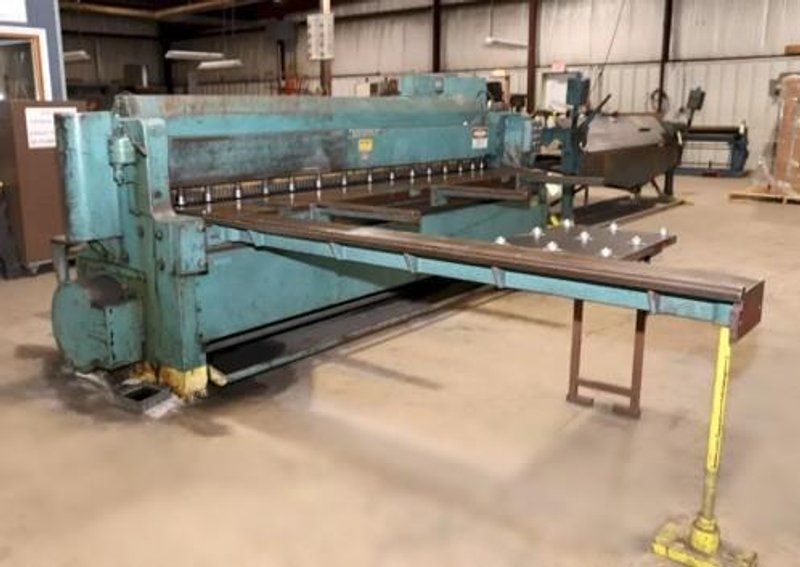 10' x 10 GA WYSONG POWER SQUARING SHEAR, MODEL: 1010-RD