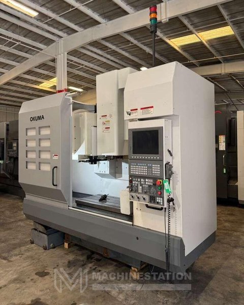 Okuma MC-V4020 CNC Vertical Machining Center – 4th Axis Mill
