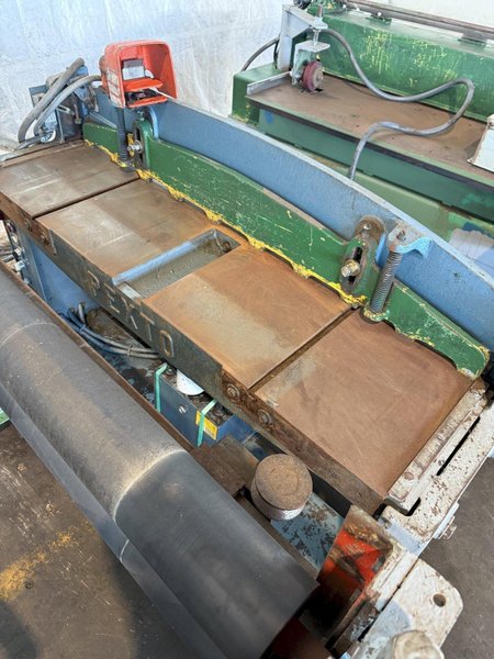 48” WIDE CUT-TO-LENGTH LINE: FAMCO SHEAR WITH FEED ROLL &amp; AMS CONTROLS: STOCK #23384