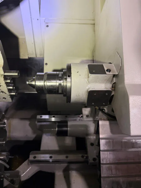 USED NOMURA .787" X 7.87" AUTOMATIC SWISS TYPE CNC LATHE MODEL NN-20UBB