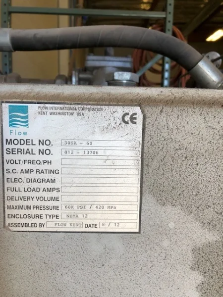 2012 FLOW MACH 2 1313B | Waterjet Cutters