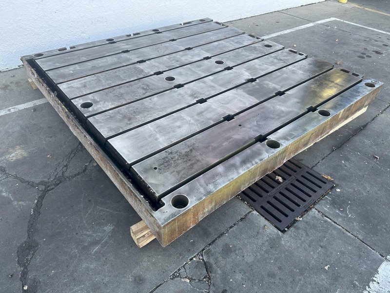 8&#039; X 20&#039; X 7&quot; BAY CITY T SLOTTED FLOOR PLATES: STOCK #75017