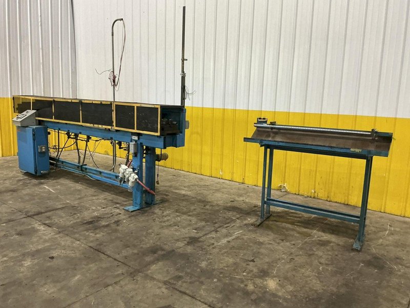 7/8" CROWN UNLIMITED MODEL #STCOS M-7 TUBE STRAIGHT &amp; CUTOFF MACHINE: YOBRO #25338