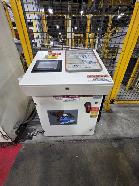 Coe Press Equipment 15,000 lbs. x 24 inch Coil Feed Line - High Precision Coil Handling System