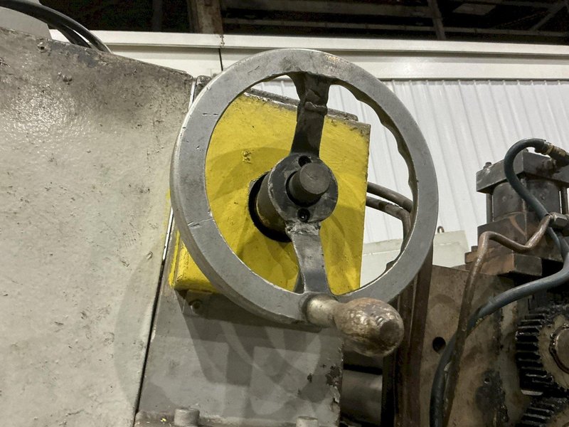 30,000 LBS X 36" PERFECTO COIL FEED LINE, COIL REEL UNCOILER &amp; STRAIGHTENER: YOBRO #24871