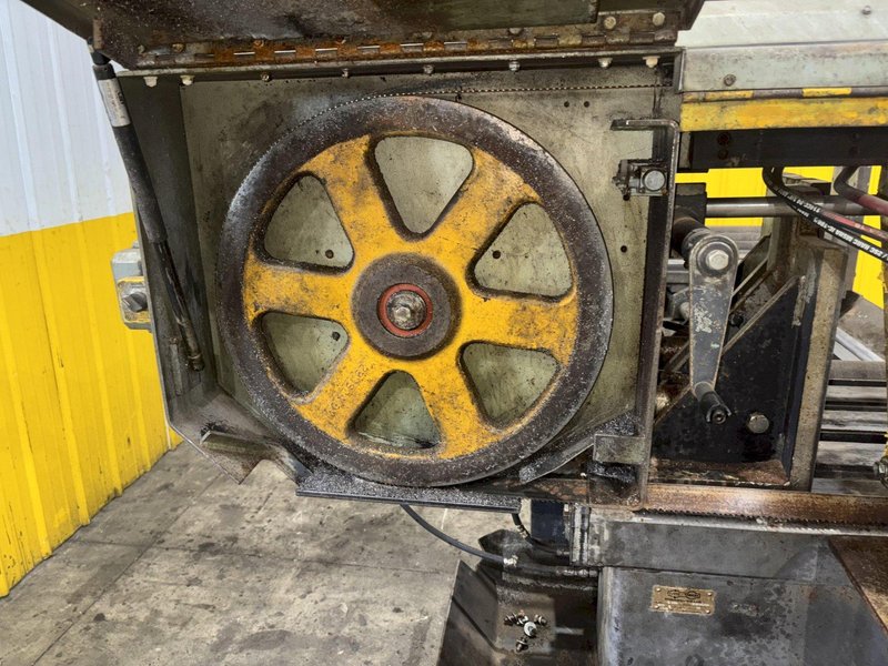 18&quot; X 27&quot; HYDMECH MODEL #S-25A AUTOMATIC HORIZONTAL MITER SAW WITH NESTING: STOCK #23698