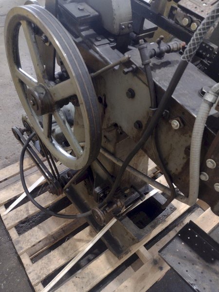 1963 LUDWIG GREFE MODEL #0 FLAT DIE THREAD ROLL THREADER: STOCK #19184