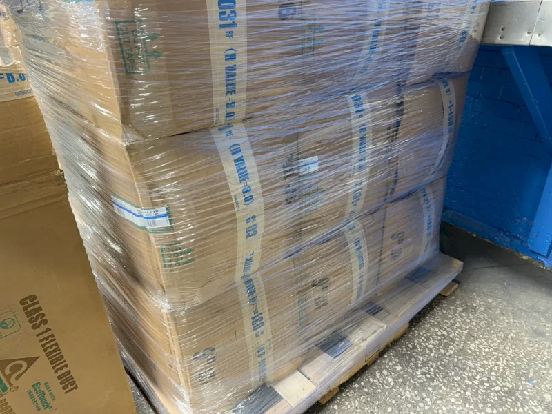 ATCO RUBBER PRODUCTS 9” X 25’ FLEXIBLE DUCTING   -  13102509