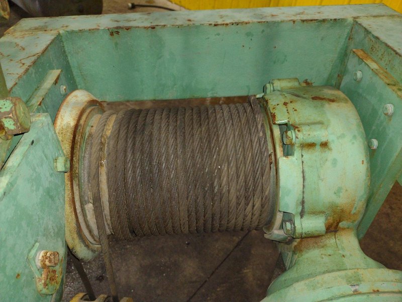 10,000 LBS (5 TON) PATTERSON POWERED CABLE HOIST: STOCK #22970