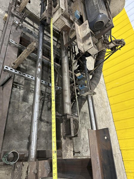 3.25"  CAPACITY TRD MANUFACTURING FLYING ABRASIVE CUTOFF SAW: STOCK #22592