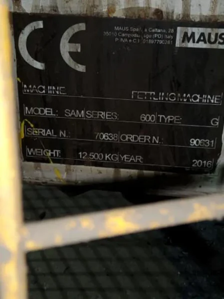 MAUS SERIES 600 FETTLING MACHINE  -  SAM SERIES 600