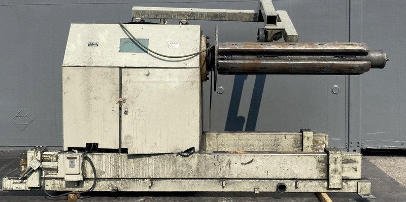 30,000 LBS X 72" GARY MODEL #4930 HYDRAULIC POWER DRIVEN UNCOILER WITH COIL CAR: STOCK #19342