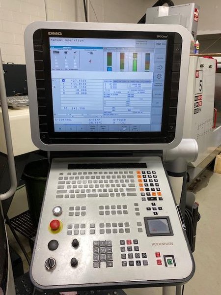 DMG Mori DMU 100 Monoblock VMC, 2008 – Coolant Thru Spindle, Blum Laser, Probing