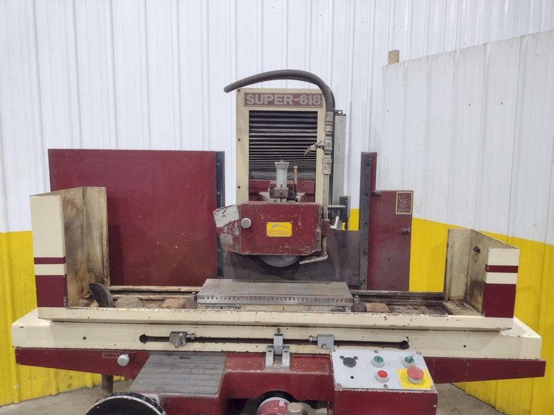 6" x 18" CHEVALIER SUPER 618 HYDRAULIC AUTOMATIC HORIZONTAL SURFACE GRINDER: YOBRO #24977