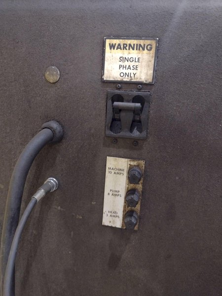 ELECTRO ARC MODEL #2SE TAP DISINTEGRATOR: STOCK 21838