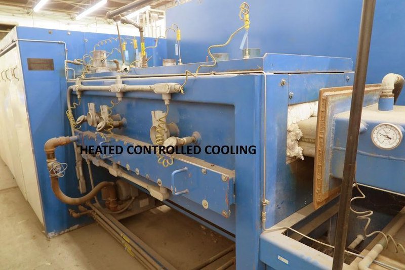 ABBOTT MESH BELT FURNACE 8ZSCR-12-216HH5-86PC/H3-2100, 174 KW, Stock # 14466