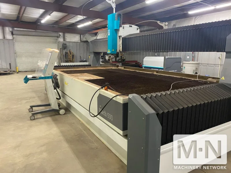 Flow Mach 500 4020 XD CNC Waterjet - New 2022 Installed  2023 only 720 Hours
