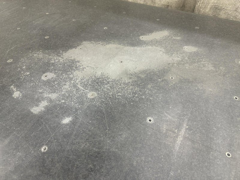 53&quot; X 86&quot; X 15&quot; BLACK GRANITE HEAVY DUTY PLATE : STOCK# 77246