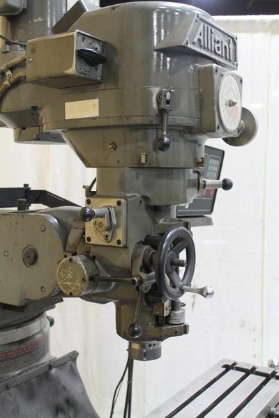 3 HP ALLIANT MODEL #RT2 VERTICAL RAM TYPE MILL: STOCK 63367