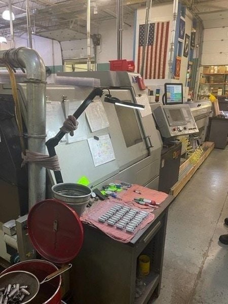 Citizen M20 CNC Swiss Lathe, 2003-Bar Feeder, High Pressure Coolant