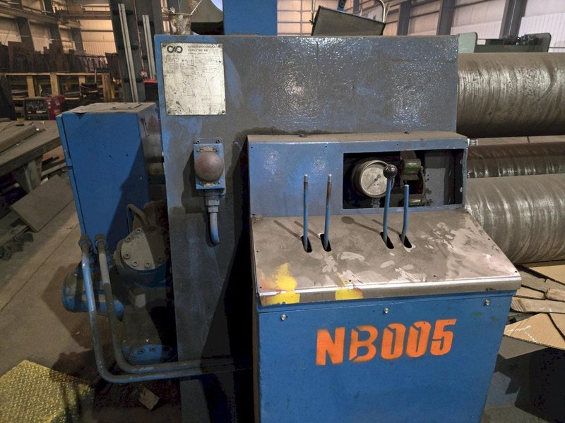 5/8″ x 10′ Kumla PV7H 3-Roll Plate Roller, 1976