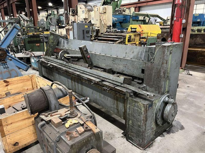 10' X 3/16" NIAGARA MECHANICAL SHEAR