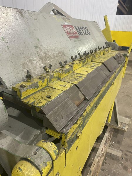 48&quot; X 14 GA CHICAGO DREIS &amp; KRUMP MODEL #BPO-414-6 BOX &amp; PAN FINGER BRAKE: STOCK #19836