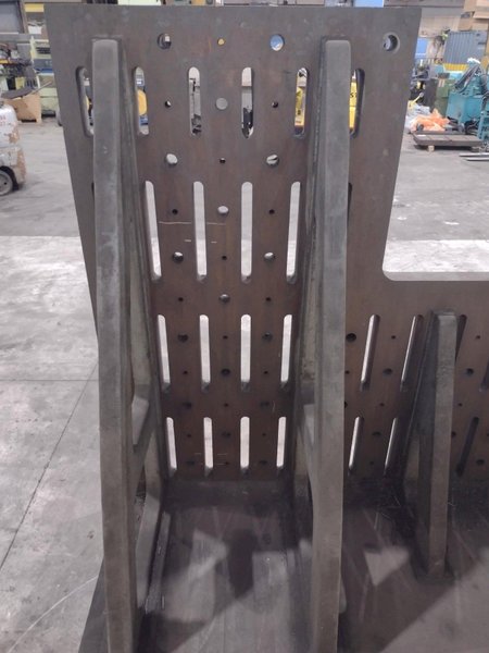 72&quot; X 96&quot; X 3&quot; THICK ANGLE PLATE: STOCK #23548