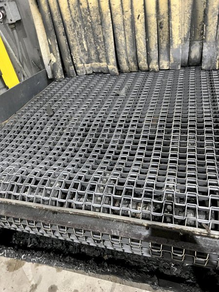 3 STAGE X 36&quot; X 18&quot; WALSH MODEL #AOE286 STEEL MESH-BELT PASS-THROUGH STAINLESS WASHER: STOCK #20166