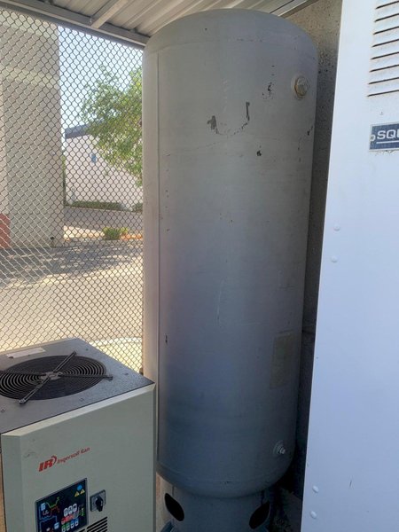 2015 Chicago Pneumatic Compressor with 240 Gallon Vertical Receiving Tank