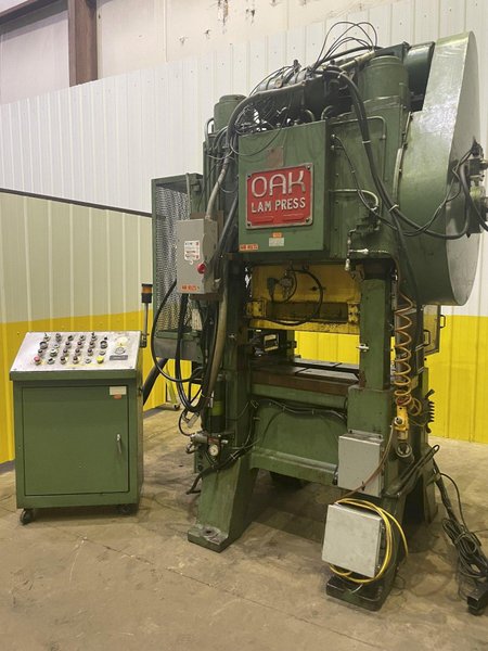 60 TON OAK MODEL #30-LP-60 HIGH SPEED LAM PRESS: STOCK #13135