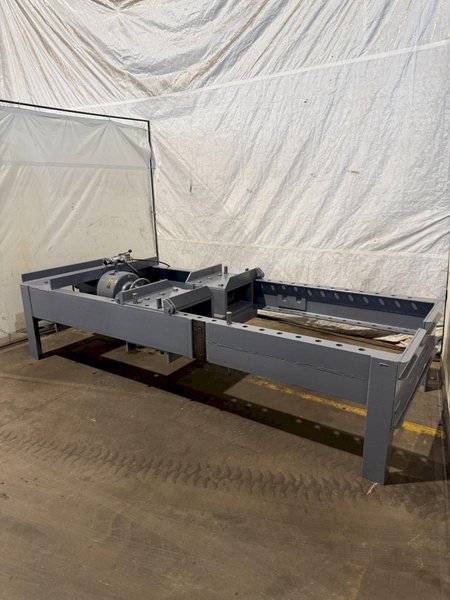 150-TON DAKE HYDRAULIC STRAIGHTENING PRESS. STOCK # 0778725