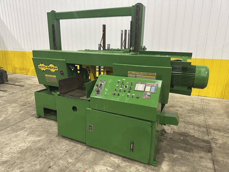16" X 16" HYD-MECH MODEL #H-16 AUTOMATIC HORIZONTAL BAND SAW WITH NESTING: STOCK #19514