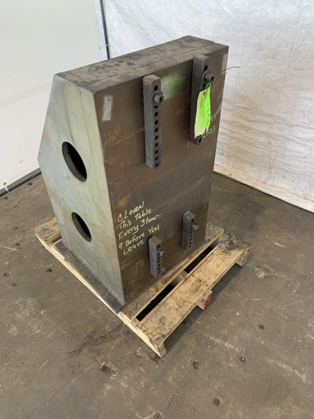 27&quot; W X 40&quot; T ANGLE PLATE. STOCK # 0846522