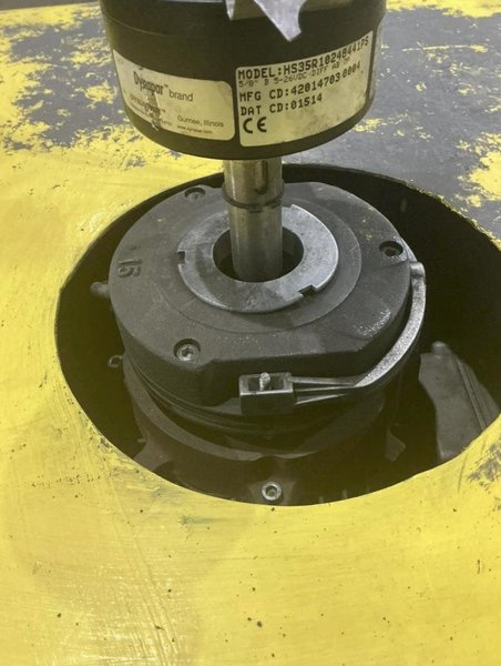 1" X .105 WEAN MOTORIZED SCRAP WINDER COILER. STOCK # 0436526