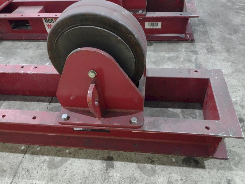 10,000 LB 5 TON RED-D-ARC MODEL #CR5 TANK TURNING ROLLS, POWER &amp; IDLER 110V POWER: YOBRO #24746