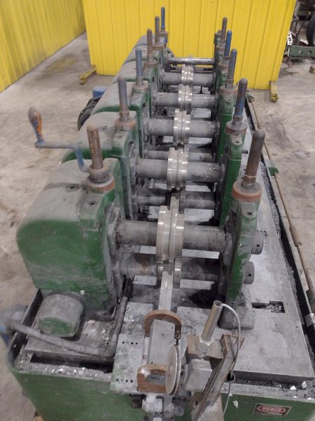 4 STAND x 2&quot; ARBOR X 13&quot; ROLLSPACE YODER MODEL #M2 ROLLFORMER: STOCK #23569