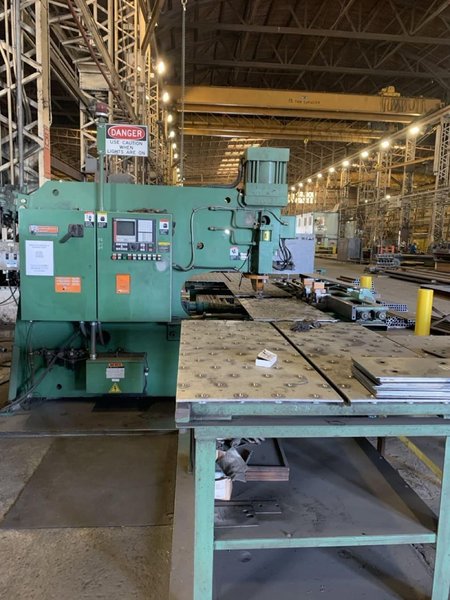 170 TON PEDDINGHAUS F-1170-B CNC PLATE DUPLICATOR. STOCK # 1213625