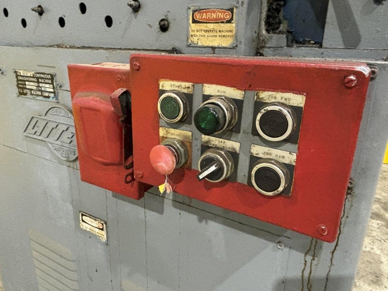 36&quot; X .050 LITTELL MODEL #438-7PD CONTINUOUS STRAIGHTENING MACHINE: STOCK #21947