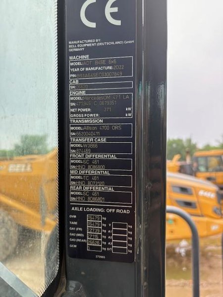 2022 Bell B45E 7849