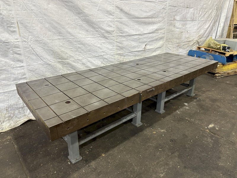 140&quot; X 50&quot; X 6&quot; PORTAGE LAYOUT TABLE: STOCK #77703