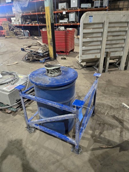 Consolidated Stripping 2500 cfm cartridge type dust collector with 5 hp blower and motor, 5 cartridge, 480 volt