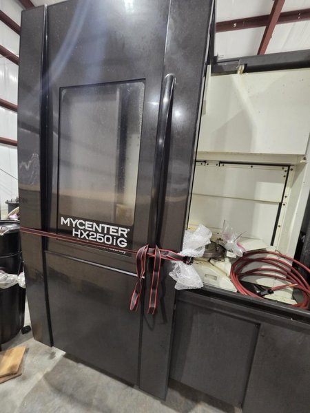 Kitamura Mycenter HX250iG Horizontal CNC Machining Center, 2022 – Arumatik-Mi, 15,000 RPM, 4-Axis, Dual Pallet, 1000 PSI ChipBlaster TSC