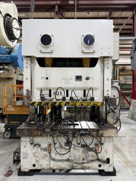 160 Ton Aida NC2-160-1 Used Double Crank Gap Mechanical Press For Sale