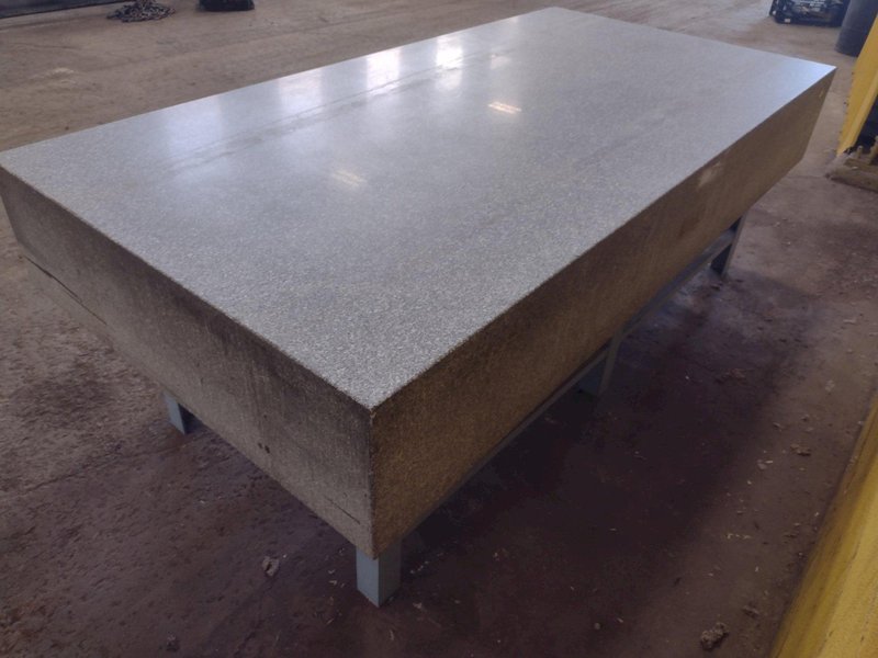 8&#039; X 4&#039; X 14&quot; CHALLENGE PRECISION LAYOUT INSPECTION GRANITE TABLE: STOCK #23790