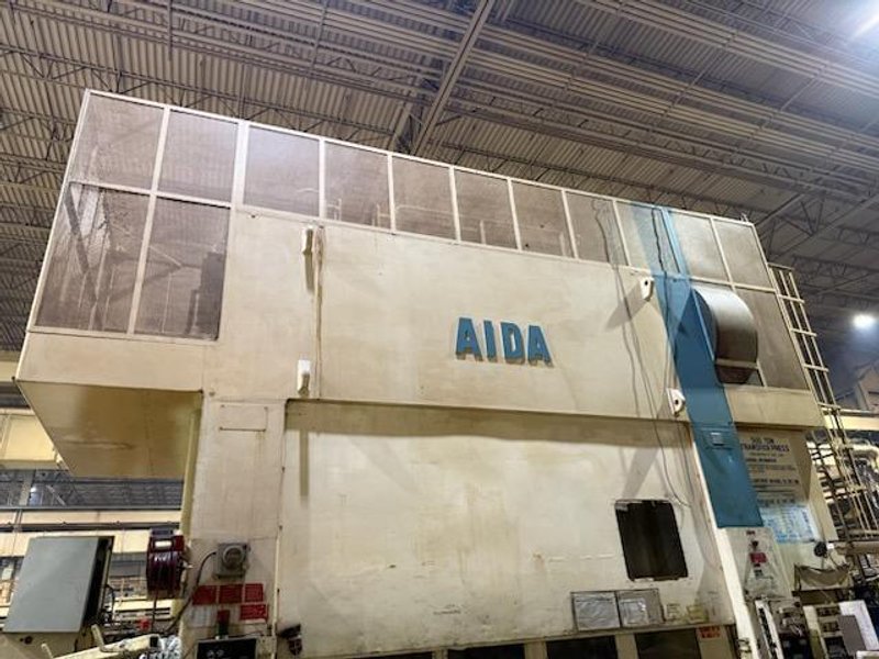 500 TON AIDA MODEL FT N5000 TRANSFER PRESS: YOBRO #25663
